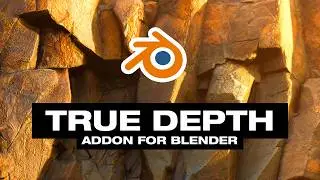 How to Install and Use True Depth Addon for Blender 5 | Turn ANY Image into 3D Geometry!