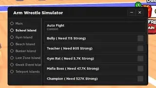 Arm Wrestle Simulator Script Auto Clicker, Auto Rebirth & More (Script in Description)