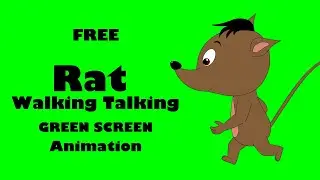 Free Rat Walking & Talking free Animation