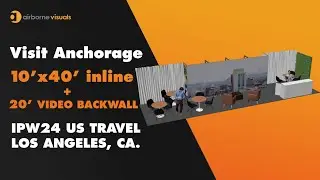 20’x8’ Trade Show Video Wall  - IPW24