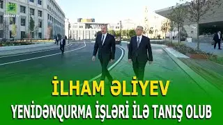 PREZİDENT METRONUN “28 MAY” STANSİYASININ QARŞISINDA APARILMIŞ ABADLIQ İŞLƏRİ İLƏ TANIŞ OLUB