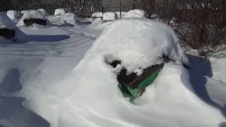 2018г  Зимовка пчел на улице