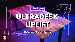 Unboxing i Montaż Biurka ULTRADESK UPLIFT w Timelapse | Idealne Biurko do Gier i Pracy @myultradesk