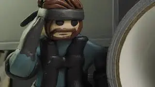 Solid Snake Is DUMMY THICC (Claymation)