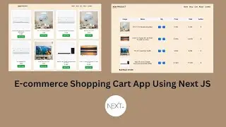 Complete Way To Create A Ecommerce Cart Using Next Js | Ecommerce Cart Using Next JS #next js