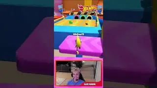 Griefing Alex Albon In Stumble Guys - Funny Reaction #shorts #stumbleguys
