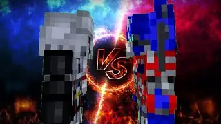 Optimus Prime vs. Megatrom scene (Minecraft Trailer Clip)