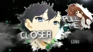 Amv Typography-Closer|Alight Motion 4.1|Free Preset