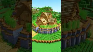 A simple Minecraft survival house