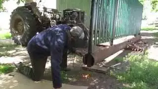 Самодельная сварка на тракторе