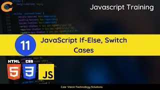 Javascript If Else Statement and Switch Case