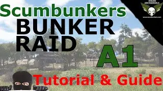 SCUM BUNKERS - A1 Military Bunker Raid Mech Entry and Exit Tutorial Guide