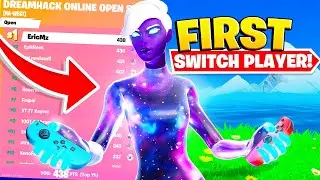First Switch Player With Girl Galaxy Skin!