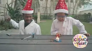Candle Under Water Experiment | Science With Violet