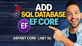 Add SQL Database with EF Core ASP.NET Core .NET 10