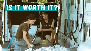 Ep.3 Van Build Series | How to insulate the floor - Mercedes Sprinter