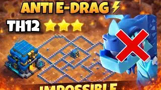 TH12 Anti Electro Dragon Base 2026 | Best Town Hall 12 War/CWL Base - Clash of Clans