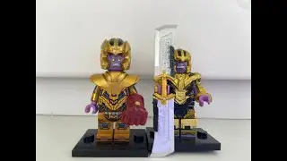 Лего Танос и Перчатка Бесконечности. Lego.