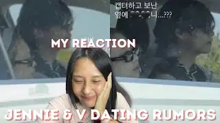 My Reaction of V BTS and Jennie Blackpink Dating Rumors, HYBE made it so Obvious