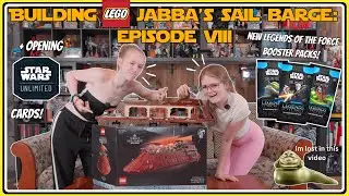 Build and Chill with Us: Building the UCS LEGO Star Wars Jabba's Sail Barge Episode VIII