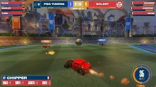 PSG Tundra - Rocket League Real Time Animated Scoreboard Overlay V2 | Showcase 77