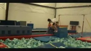 Open gym training - Bradley Teltschik ( Slo-motion )