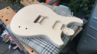 CAM & DIY CNC machining Guitar Body with Fusion360