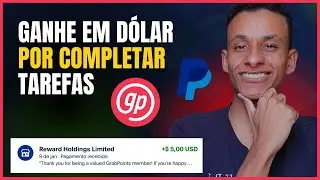 SITE INCRÍVEL PARA GANHAR DINHEIRO EM DÓLAR EM 2024 NO PAYPAL