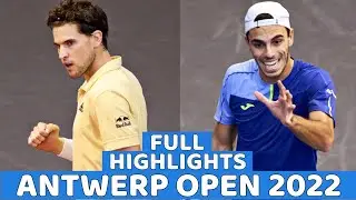 Dominic Thiem vs Francisco Cerundolo Match Highlights ... Antwerp 2022