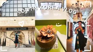 mini vlog | exploring hongdae, harry potter cafe, 2D cafe and more