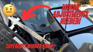 Super Duty Mirror Replacement!
