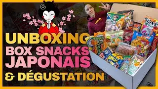 Dégustation nourriture japonaise : Unboxing et exploration des Snacks Japonais 🇯🇵