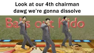 Kiryu dances to ESMERALDA