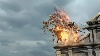 Church Bell Destruction - Houdini FX