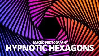 Geometric Hexagon Art: Abstract Macro Photography Tutorial