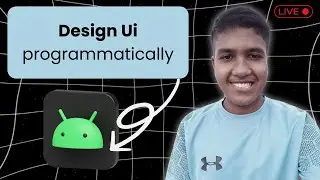 How to design app ui programmatically || android studio || Siam Shekh