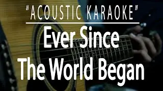 Ever since the world began - Survivor (Acoustic karaoke)