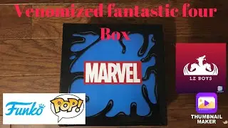 Venomized fantastic four box (unboxing)