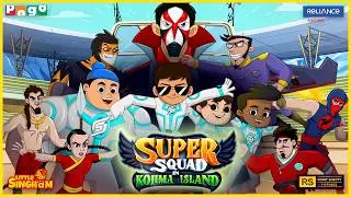 Kamikaze Island ka KHATRA! | Little Singham & Super Squad FULL MOVIE | Kojima Battle