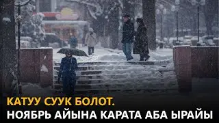 Катуу суук болот. Ноябрь айына карата аба ырайы