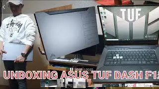 unboxing ASUS TUF DASH F15