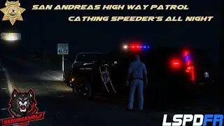 GTA5 | LSPDFR : SAHP Night Shift Running Traffic In The County