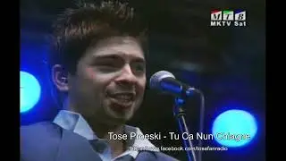 Toše Proeski - Tu Ca Nun Chiagne (Ohrid 12.7.2003)