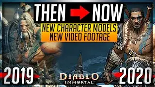 NEW Gameplay and Character Models released for Diablo Immortal