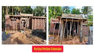 Portico Column Extension working Process
