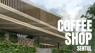 Coffee shop Sentul Sketchup Animation (sketchup x enscape)