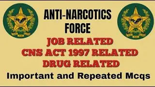 ANF Job Related Past Mcqs|ANF Important Mcqs / anf asi past papers/ anf past papers