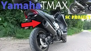 Yamaha TMAX 560 SC Project Exhaust Sound