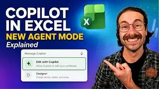 How to use Copilot in Excel New Edit Mode! (Formerly Agent Mode)