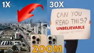 iPhone 16 Pro Max VS iPhone 15 Pro Max Zoom Test Comparison | ZOOM Test